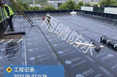 湖北省宜昌市國貿(mào)大廈溜冰場防水施工